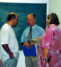 ©Michael Jörger, Gespräch mit Prof.Niyazi Kizilyurek, Universität Zypern, 2004