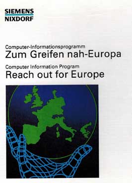 Siemens Computer-Informationsprogramm Zum Greifen nah-Europa